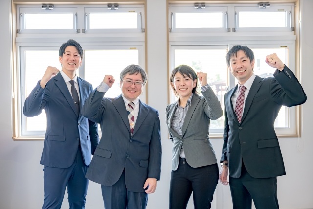 前向きに取り組む